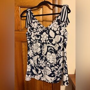 cabi Shoulder Tie Top